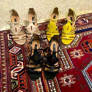 Beautiful Ann Taylor Strappy Stilettos